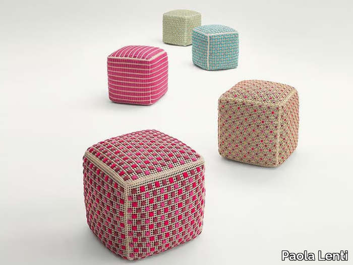 SPEZIE - Fabric pouf _ Paola Lenti