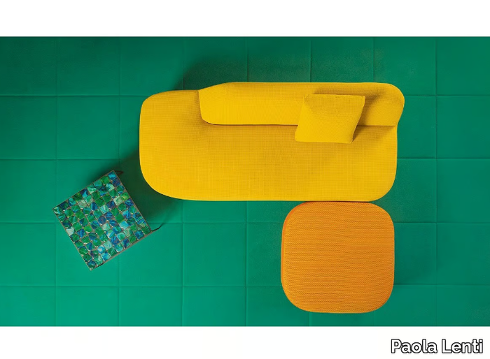 TESSERA - Solid-color custom felt rug _ Paola Lenti