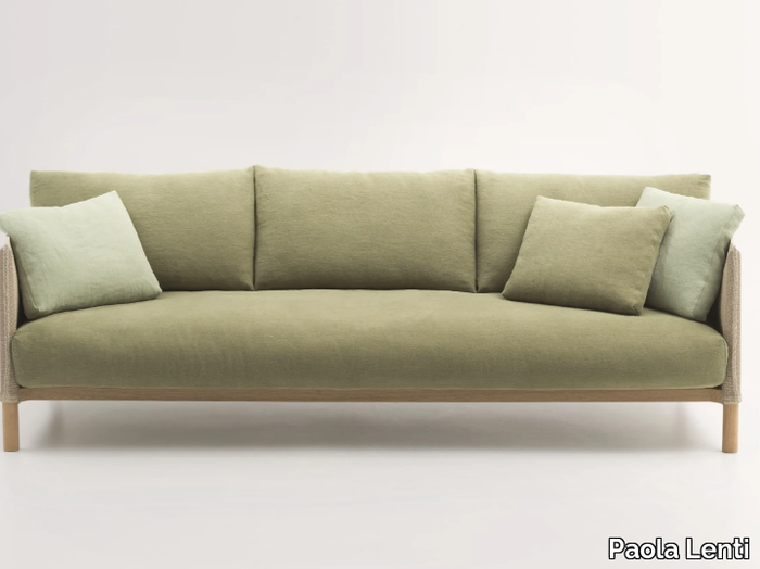 VESPUCCI - Fabric garden sofa with removable cover _ Paola Lenti