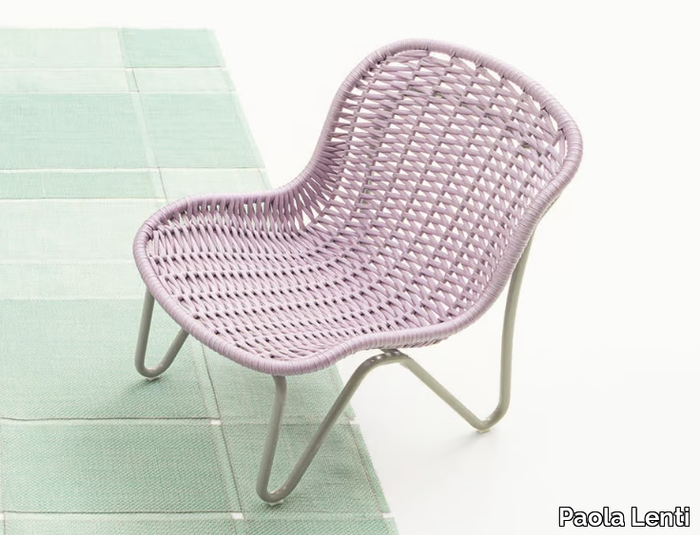 JARDÍN - Garden rope easy chair _ Paola Lenti