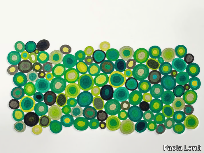 ELLISSI - Handmade rug with geometric shapes _ Paola Lenti
