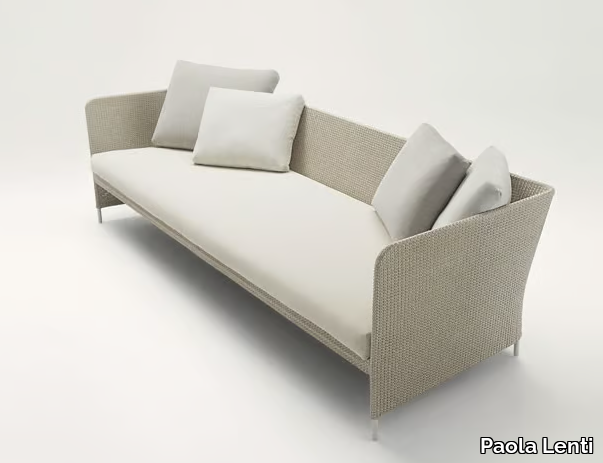 TEATIME - 3 seater fabric garden sofa _ Paola Lenti