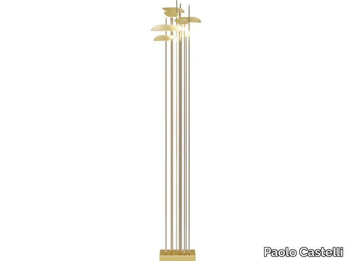 ANODINE - LED brass floor lamp _ Paolo Castelli