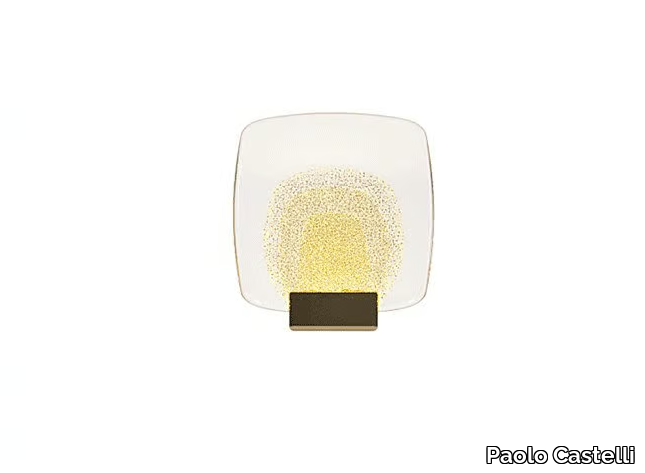 GOLDEN CLOUD - LED Murano glass wall light _ Paolo Castelli