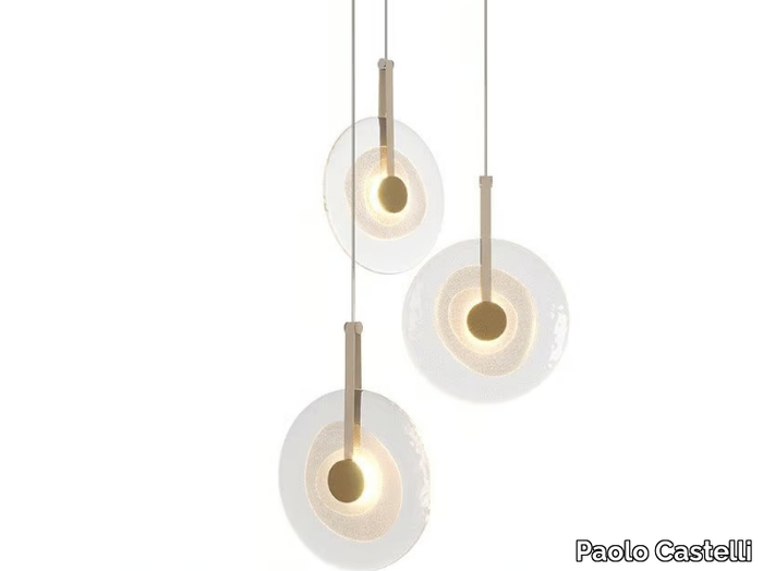 INSPIRATION - Handmade Murano glass pendant lamp _ Paolo Castelli