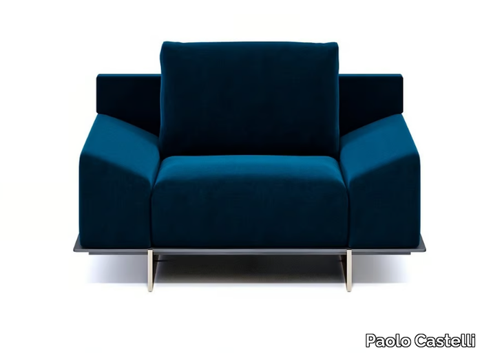 IPANEMA - Fabric armchair with armrests _ Paolo Castelli