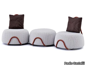 BABOU SYSTEM - Modular fabric garden sofa _ Paolo Castelli