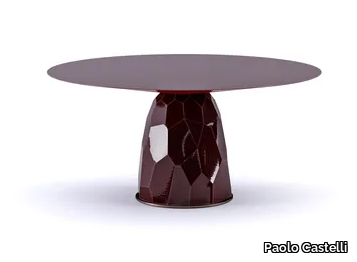 GRIETA - Round ceramic table _ Paolo Castelli