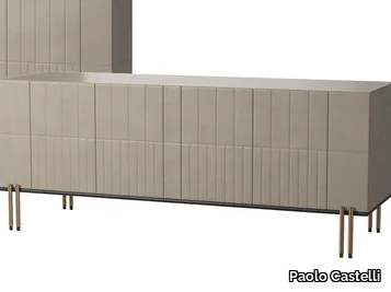 SOFT RATIO - MDF sideboard with integrated lighting _ Paolo Castelli