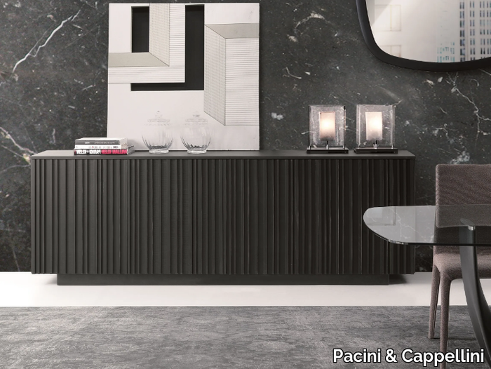 LINE - Sideboard with doors _ Pacini & Cappellini