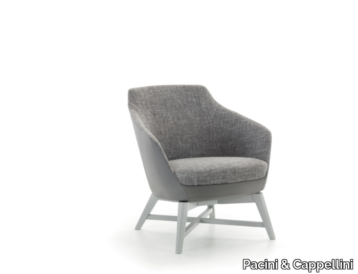 LONDON - Upholstered armchair _ Pacini & Cappellini