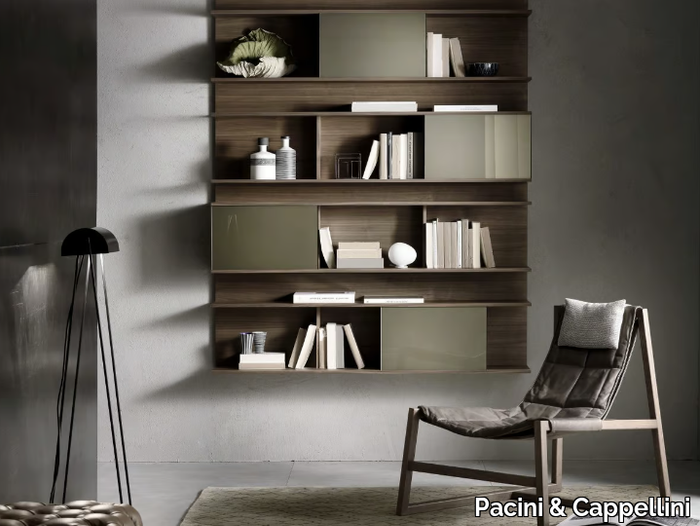 BERCHET - Open bookcase _ Pacini & Cappellini