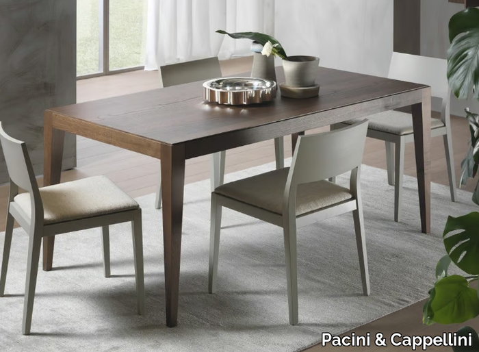 DOMINIQUE - Extending rectangular table _ Pacini & Cappellini