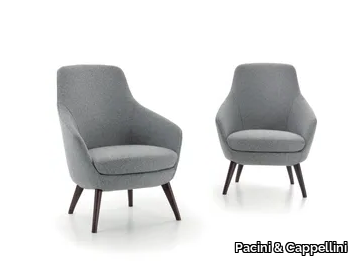 SPRING - Upholstered armchair _ Pacini & Cappellini