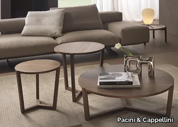 DENNY - Low round coffee table _ Pacini & Cappellini