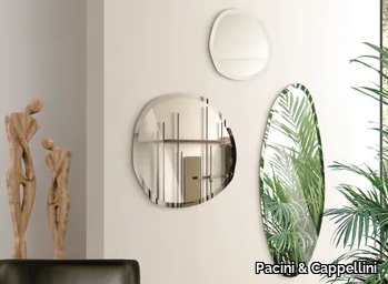 STONE - Wall-mounted mirror _ Pacini & Cappellini