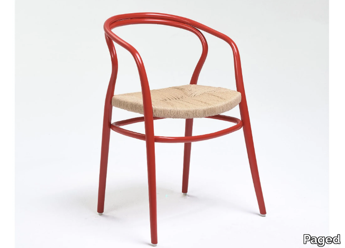 NODO CORDA - Chair with armrests _ Paged