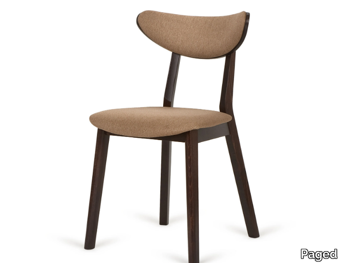 A-LOF-4239 - Upholstered wooden chair open back _ Paged