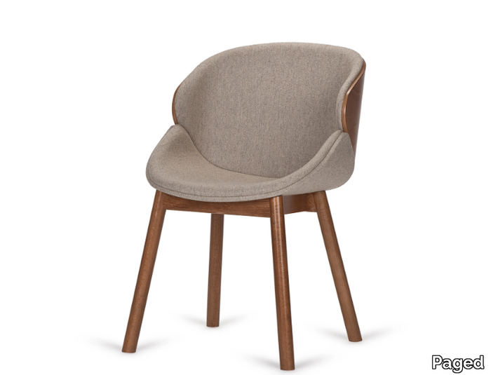 BIG ARIA - Upholstered fabric chair _ Paged