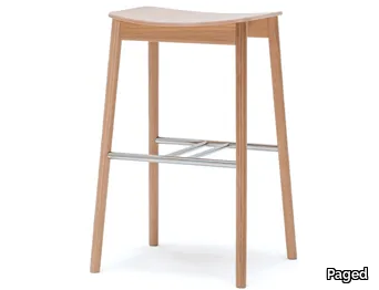 C-PROP-4390 - High beech stool with footrest _ Paged