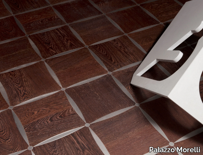 ASOLE - Steel and wenge wall/floor tiles _ Palazzo Morelli