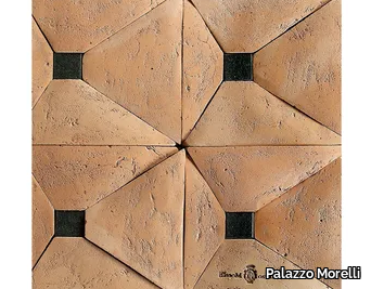 MATELICA - Terracotta and black granite wall/floor tiles _ Palazzo Morelli