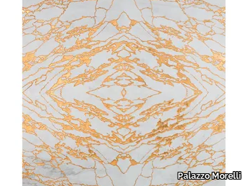 VENA ORO - Gold leaf and Calacatta marble wall/floor tiles _ Palazzo Morelli