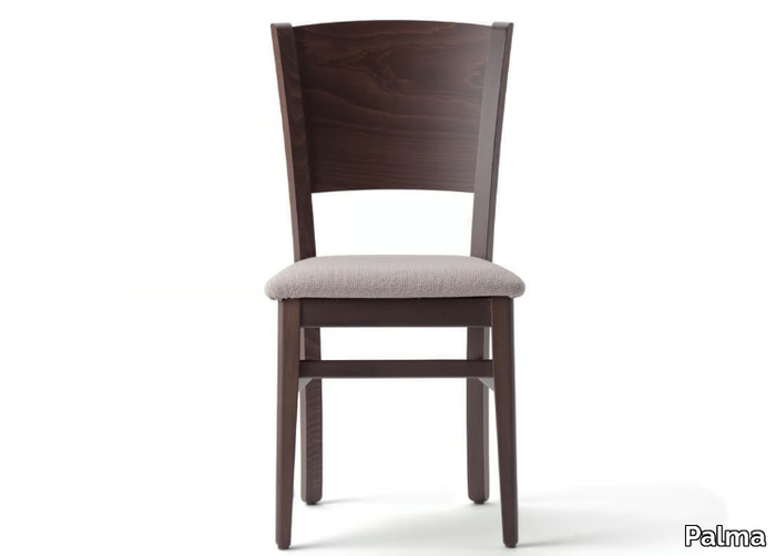 MARÌ 484b.i2 - Beech chair with integrated cushion _ Palma