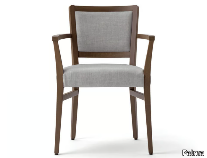 MOMA 472GP.I4 - Upholstered beech chair with armrests _ Palma