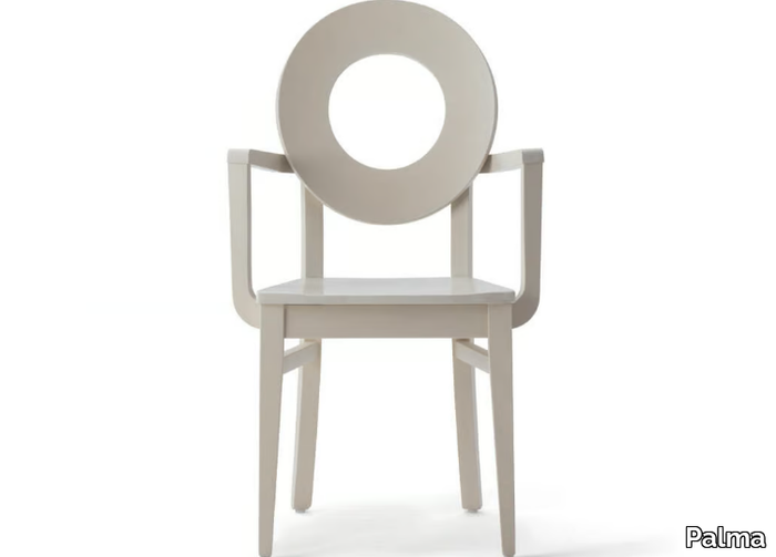 DEA 47UP.m2 - Beech chair with armrests _ Palma