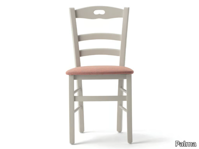 SAVOY 42B.i2 - Beech chair with integrated cushion _ Palma