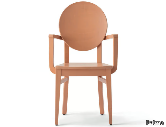 WOODY 49WP.m2 - Medallion beech chair _ Palma