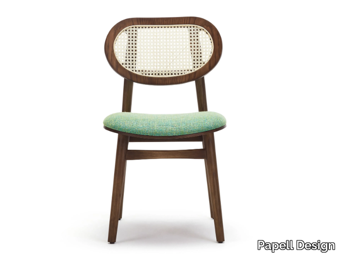 ZOE - Ash chair with integrated cushion _ Papell Design