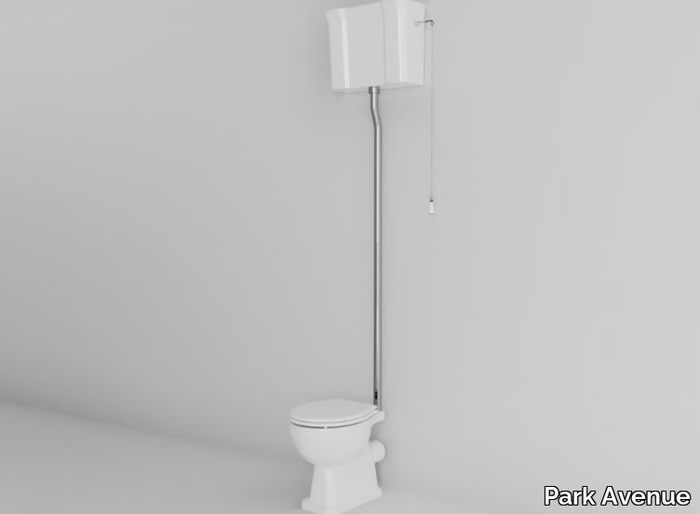 BRYANT - Floor mounted ceramic toilet with external cistern _ Park Avenue