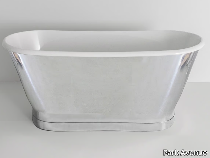 DAVIS - Freestanding oval cast iron bathtub _ Park Avenue