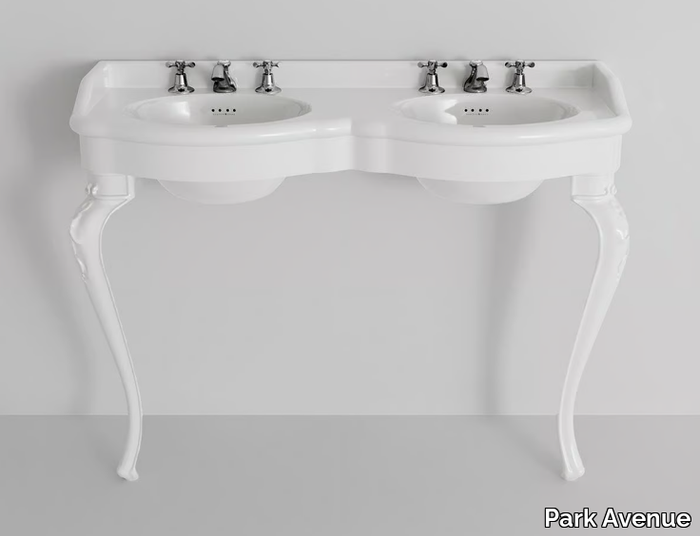 DOGE & LEGS VENEZIA - Console double ceramic washbasin _ Park Avenue