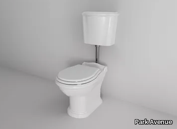 CROWN - Floor mounted ceramic toilet with external cistern _ Park Avenue