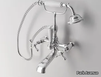 JAMES - Floor standing bathtub tap with hand shower _ Park Avenue