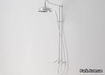 JAMES - Wall-mounted shower panel with hand shower _ Park Avenue