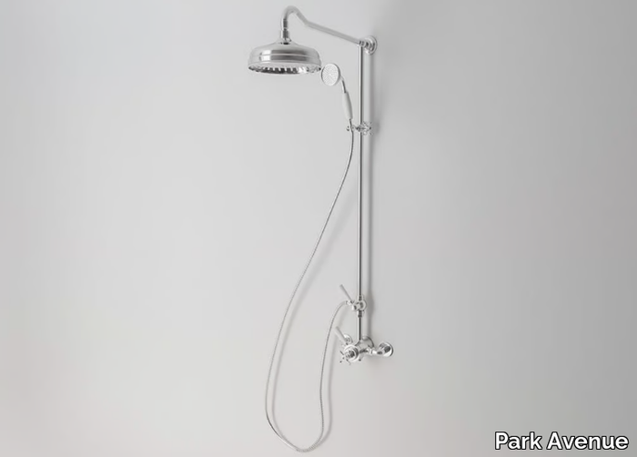 HOPKINS - Wall-mounted thermostatic shower panel _ Park Avenue