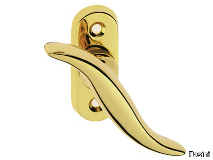 ANNA EASY - Brass window handle _ Pasini