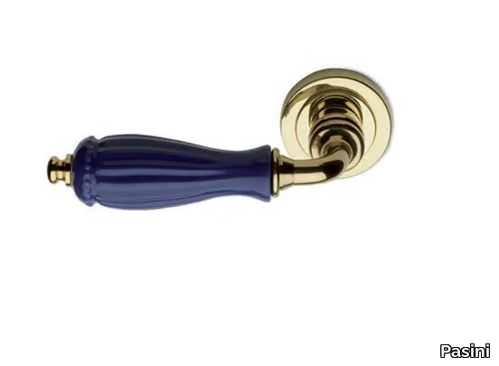 GODIVA CLASSIQUE - Ceramic door handle on rose _ Pasini