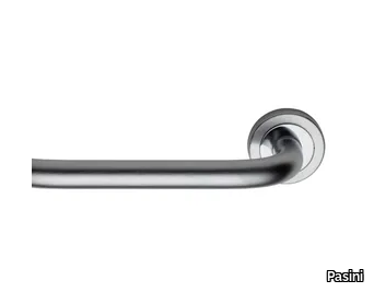 ANTIPANICO EASY - Brass door handle on rose _ Pasini