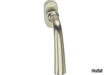 COROLLA CLASSIQUE - DK brass window handle on rose _ Pasini