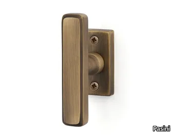 COROLLA CLASSIQUE - Brass window handle on rose _ Pasini