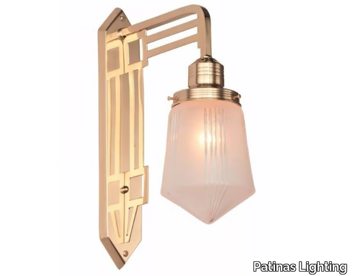 HOFFMANN I - Handmade brass wall lamp _ Patinas Lighting