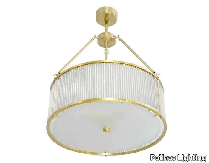 MIAMI PENDANT 50 - Brass pendant lamp _ Patinas Lighting