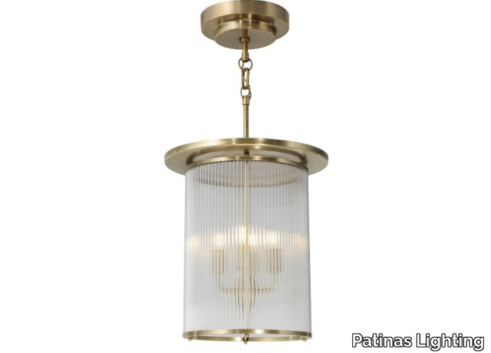 PETITOT III - Handmade brass pendant lamp _ Patinas Lighting