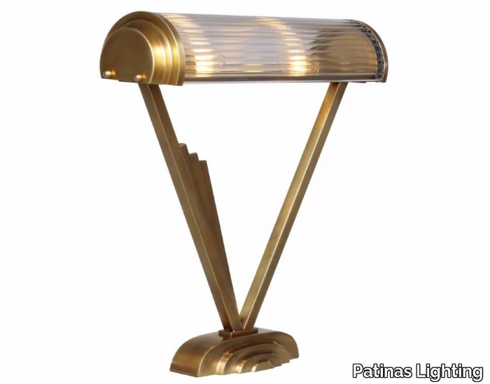 PETITOT V - Handmade brass table lamp _ Patinas Lighting