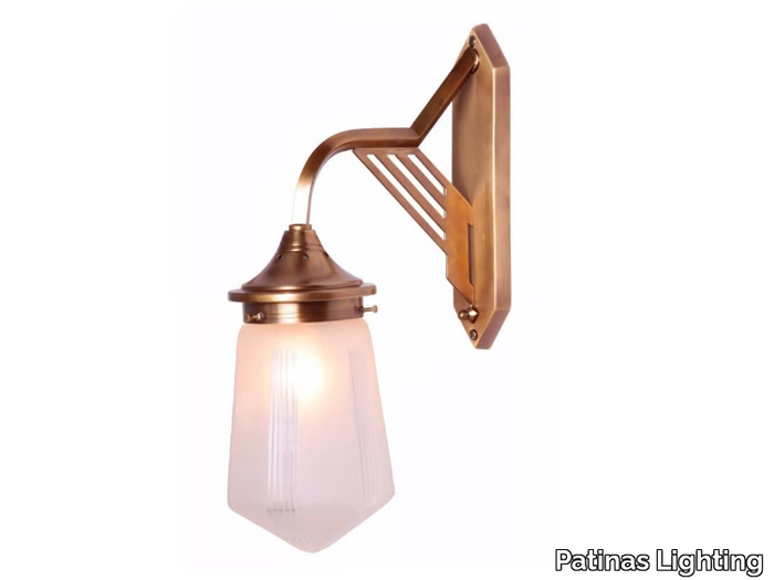 PRAGUE II - Handmade brass wall lamp _ Patinas Lighting